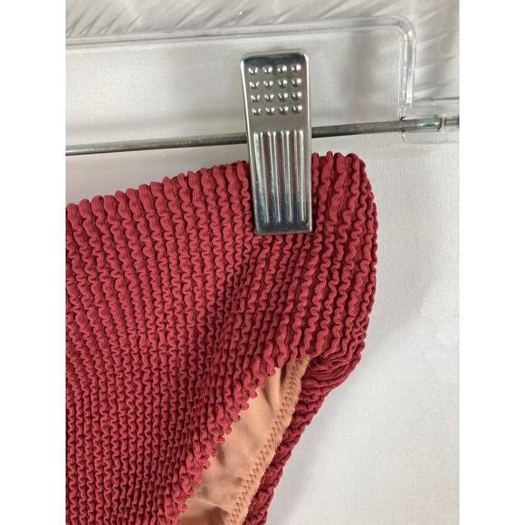 NWT J Crew Scrunchie High Rise Bikini Bottom Size XXS - Picture 2 of 6